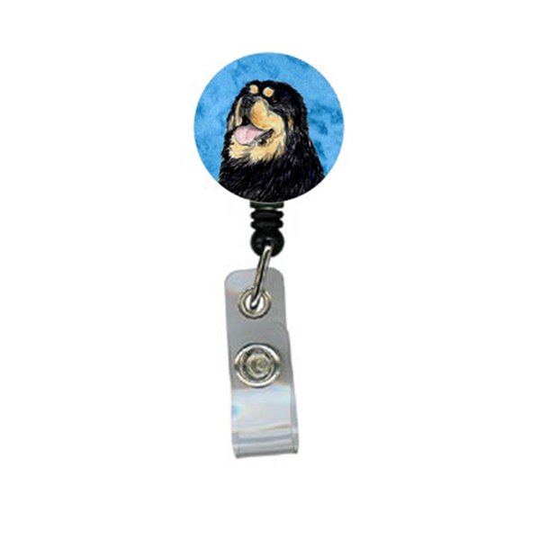 Teachers Aid Tibetan Mastiff Retractable Badge Reel Or Id Holder With Clip TE238200